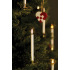 Uyuni Mini Taper Nordic White Kerstboomkaarsen set a 2